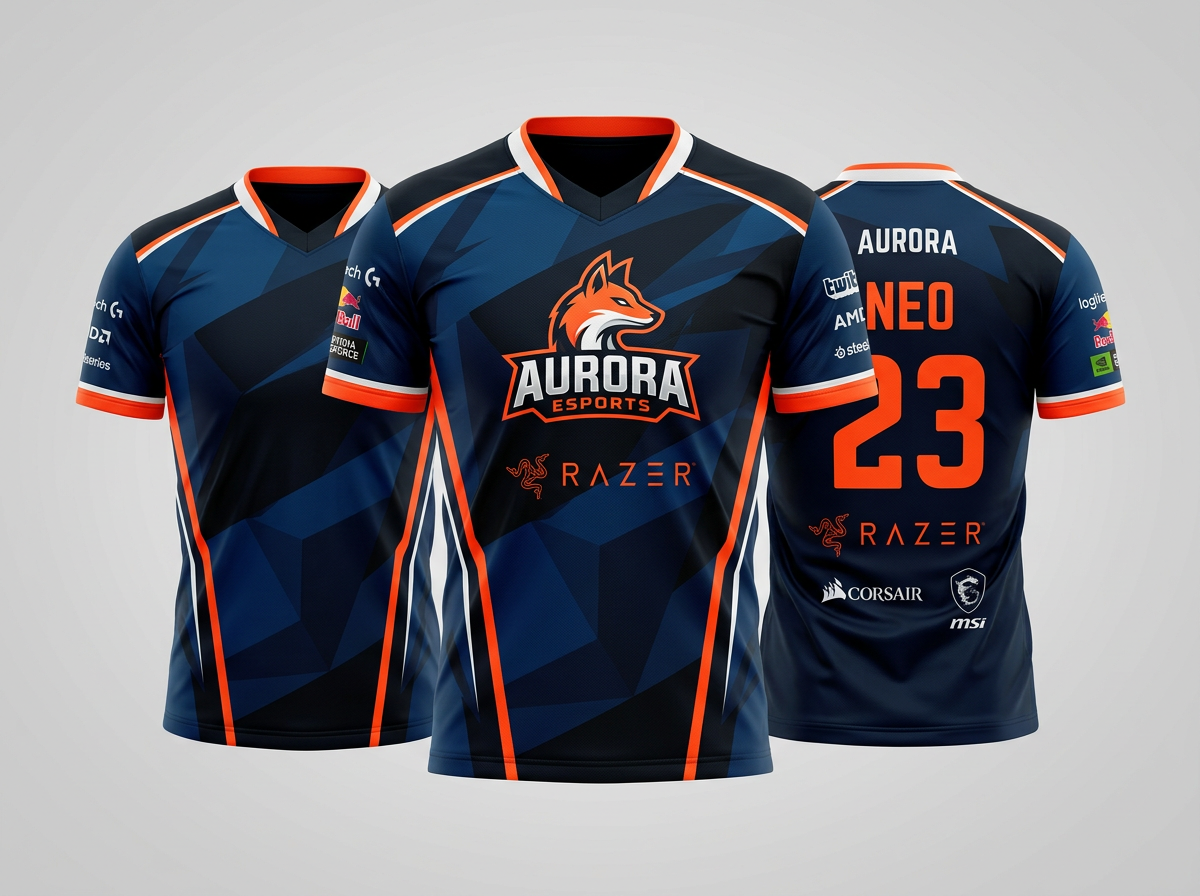 E-Sport-Jerseys individuell gestalten